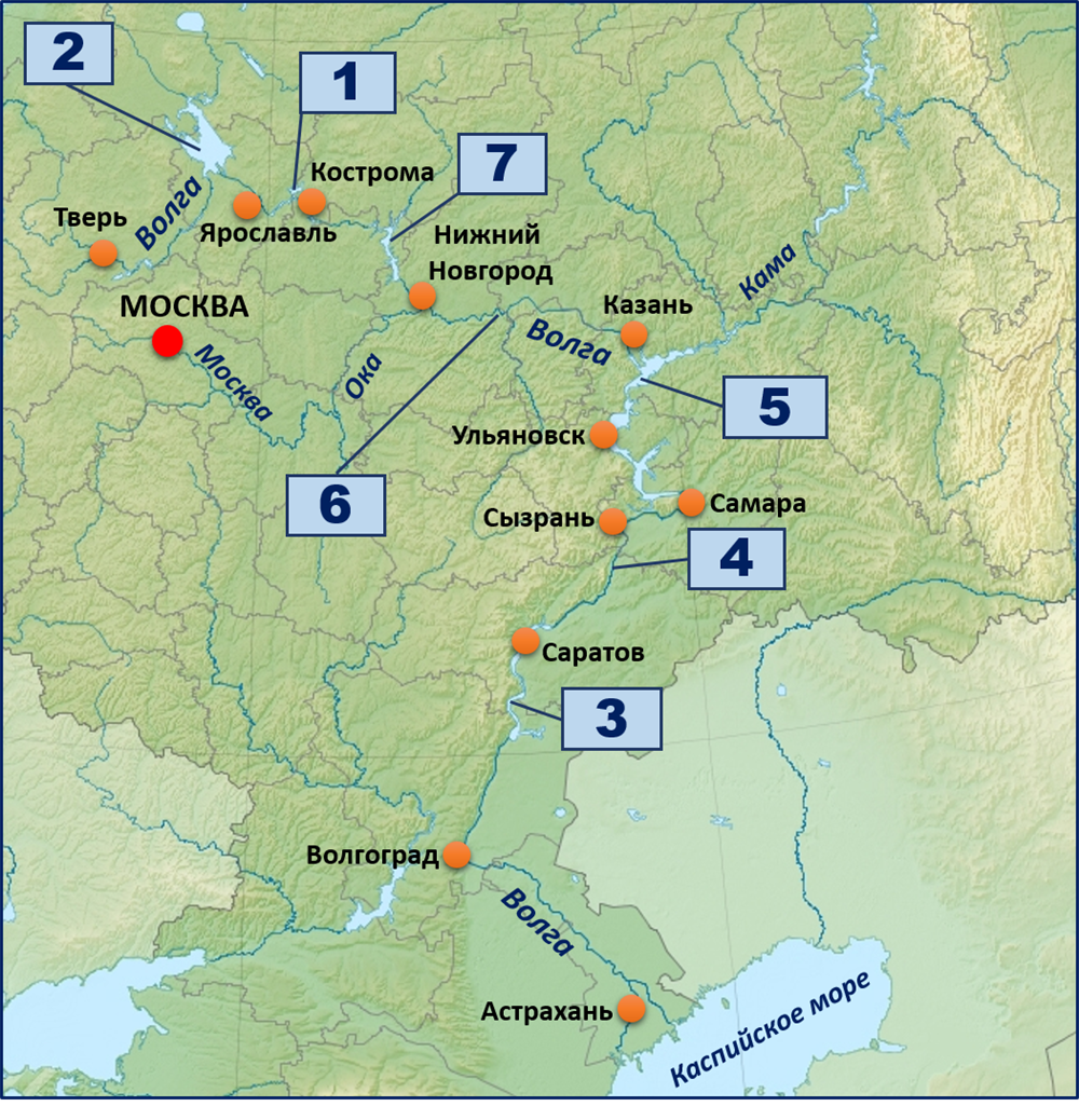 Какие населенные пункты отмечены. Водохранилища на Волге на карте. Водохранилища в Поволжье на карте России. Крупные водохранилища реки Волга. ГЭС на Волге на карте.